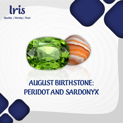 August Birthstone: Peridot and Sardonyx