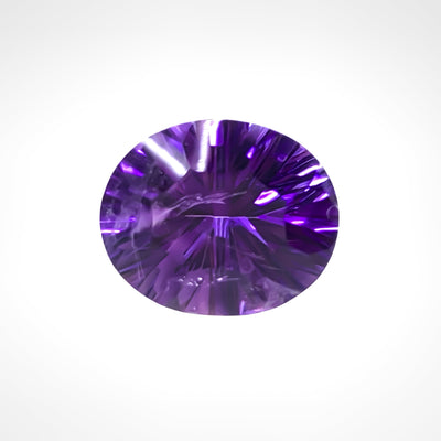 Amethyst Optix® Oval Cut 12x10 mm - Iris Gems