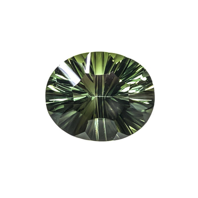 Green Tourmaline Optix® Oval Cut 8x6 mm - Iris Gems