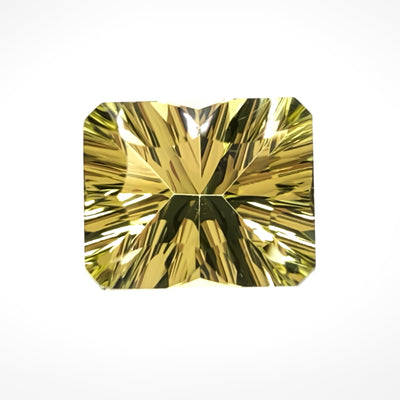 Prasiolite Optix® Emerald Cut 9x7 mm - Iris Gems