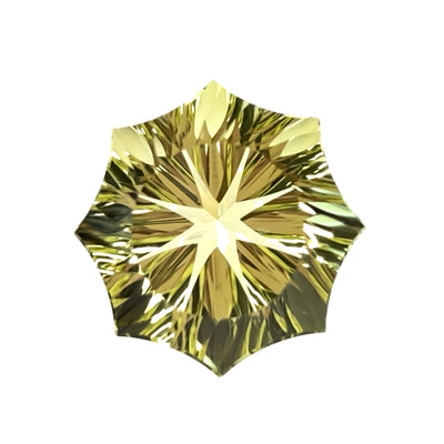 Prasiolite Optix® La Soleil Cut 12 mm - Iris Gems